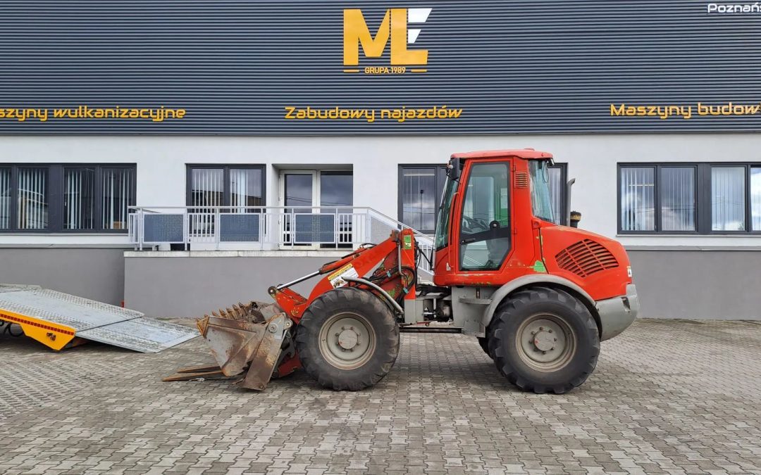 Ładowarka kołowa Atlas 85 rok 2012 stan bardzo dobry + łyżka + widły