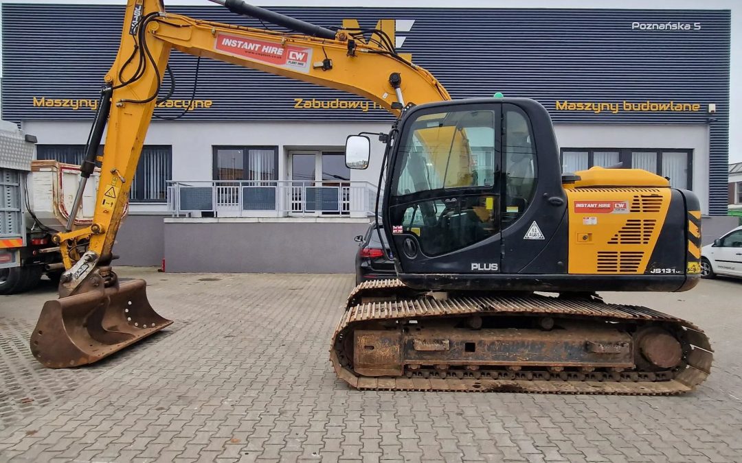 Koparka gąsienicowa JCB JS 131 LC 2018 rok + łyżka skarpowa