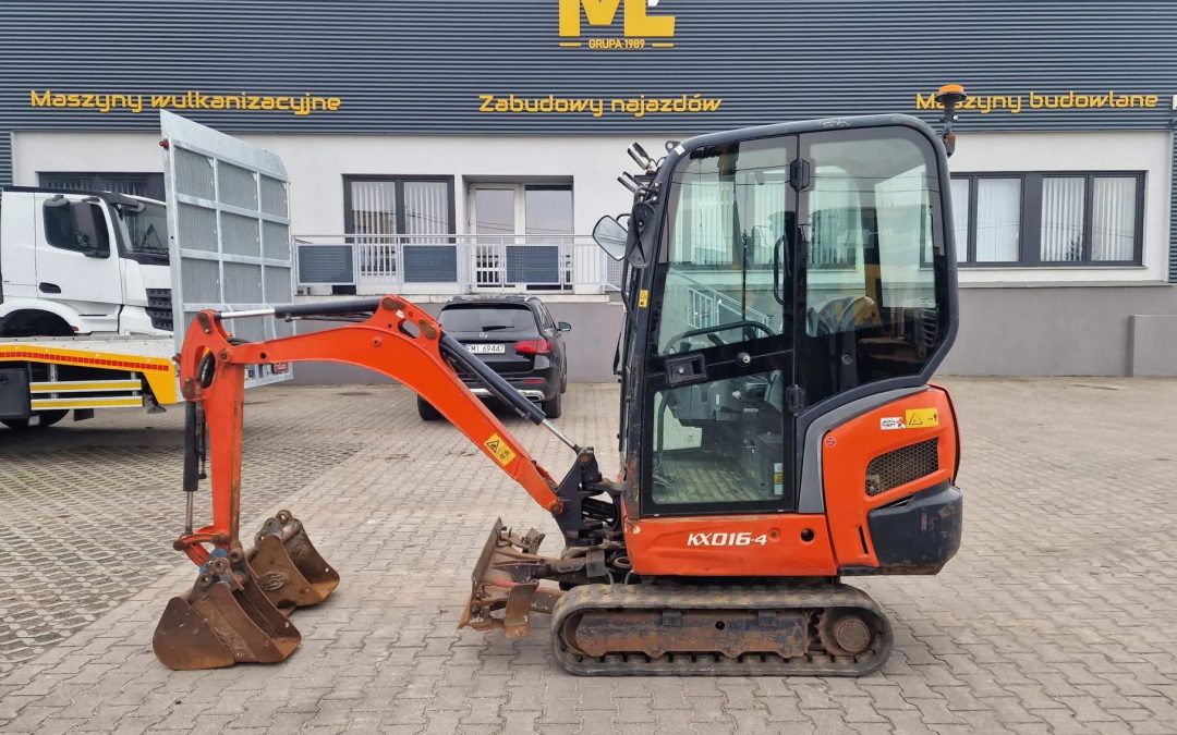 Kubota KX016-4 + łyżka ( jak JCB 8016, Takeuchi TB 216,Yanmar SV 15 )
