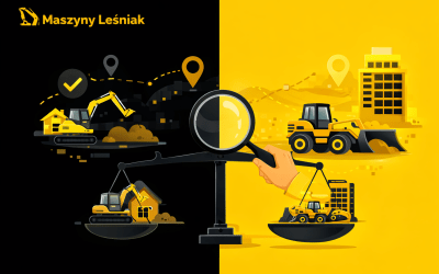 Maszyny budowlane w małych i średnich firmach – jak dobrać sprzęt do skali zleceń?