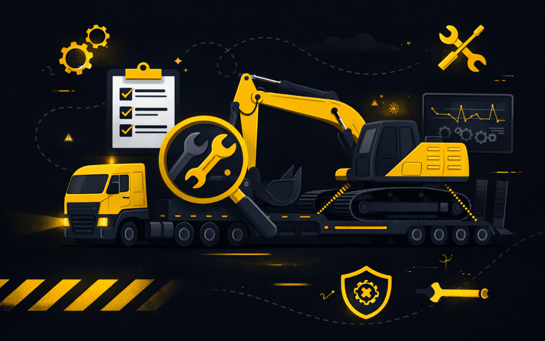 Przegląd techniczny maszyn budowlanych – jak uniknąć kosztownych awarii?